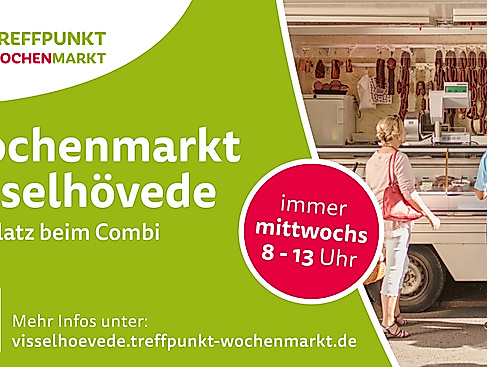 Wochenmarkt in Visselhövede
