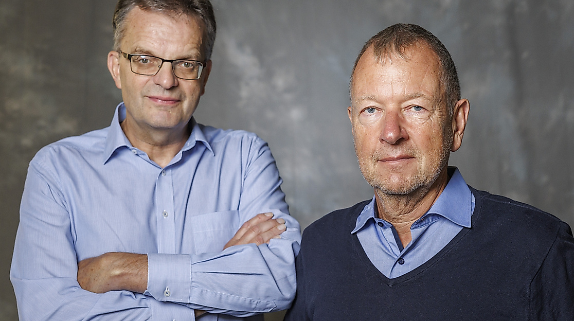 Peter Wenig und Hanns-Stefan Haas