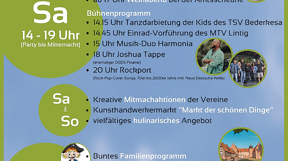 Plakat Programm 24.-25. August 25
