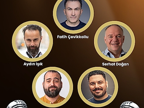 5’i Bir Yerde Stand-Up Comedy auf Türkisch und Deutsch