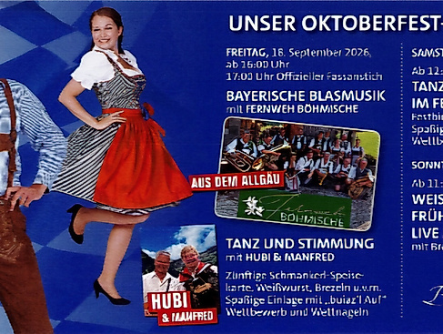 Oktoberfest-Programm-2026