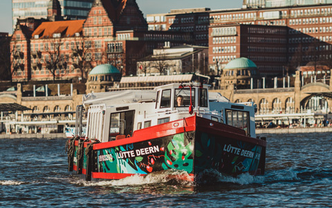 Barkassen Meyer Flotte Hafenrundfahrt Hamburg