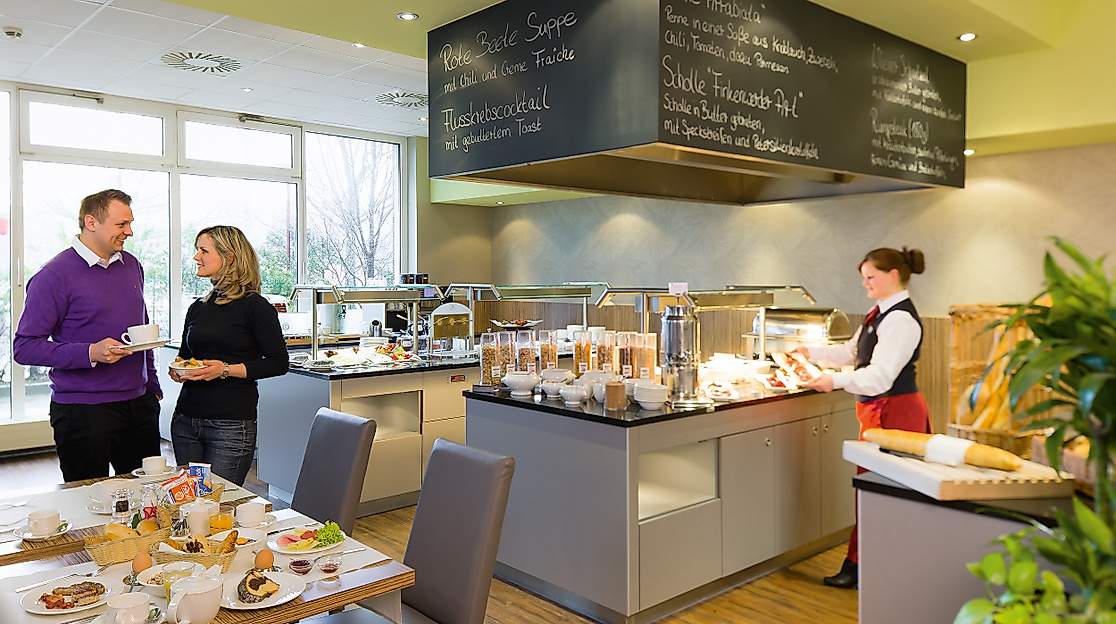 MERCURE Hotel am Volkspark Hamburg: Frühstückssaal