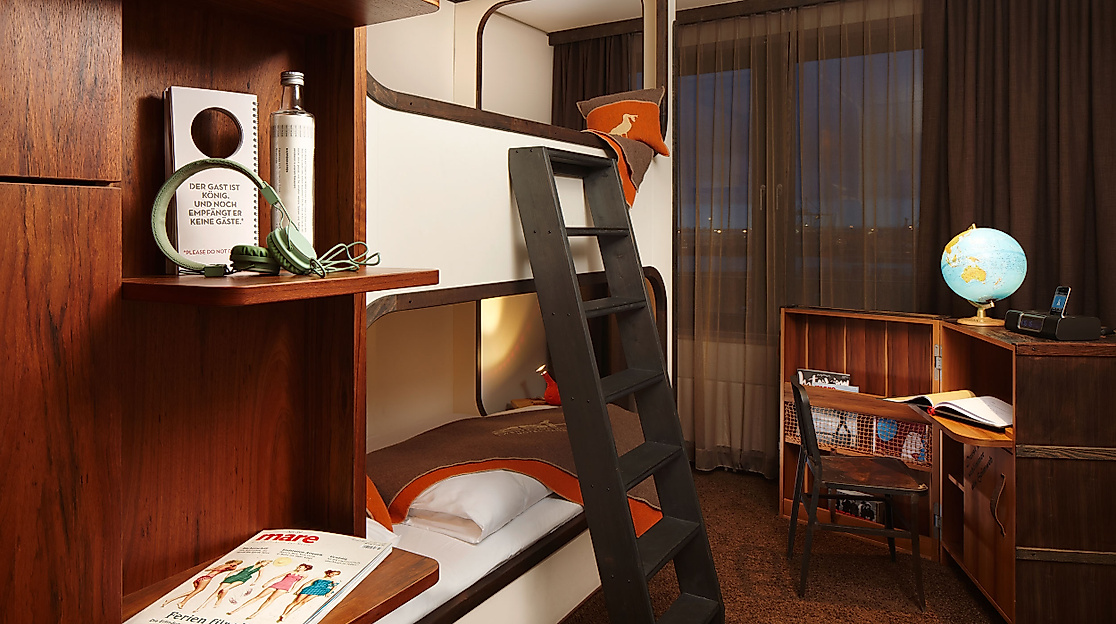 25hours Hotel HafenCity: Familienzimmer